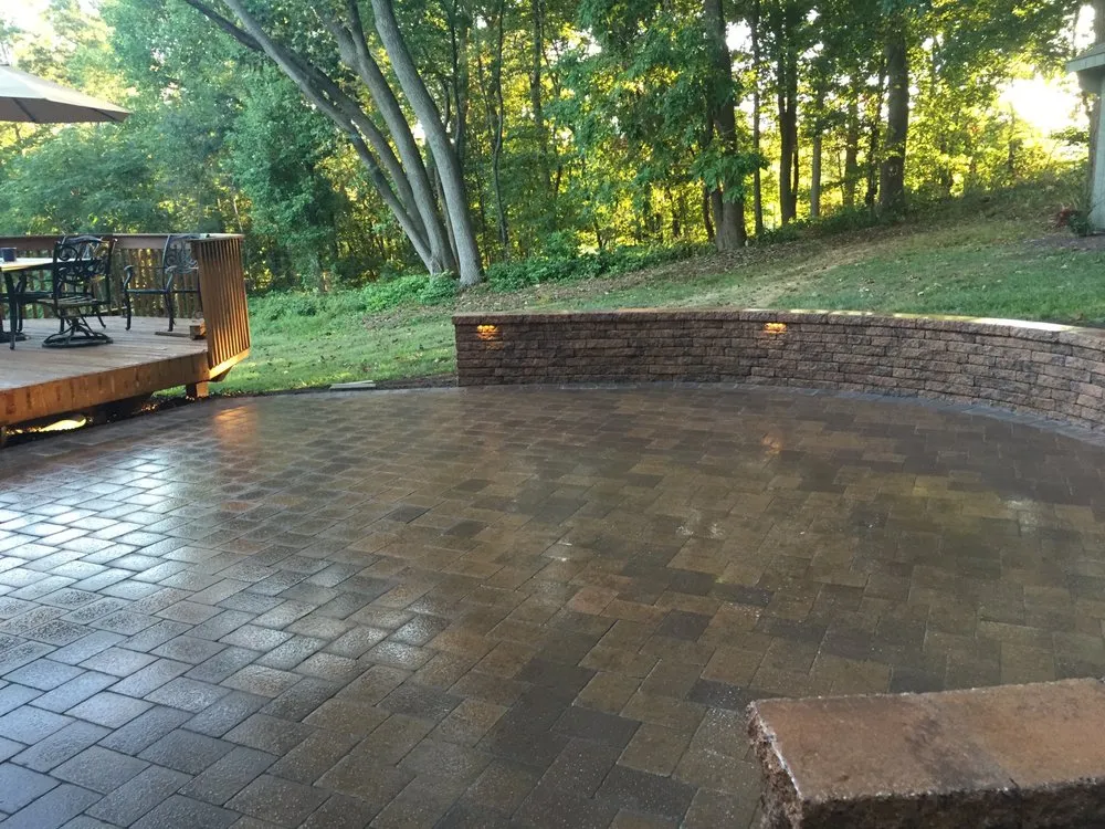Custom landscape installation in Chester Springs, PA - Meanix Landscaping