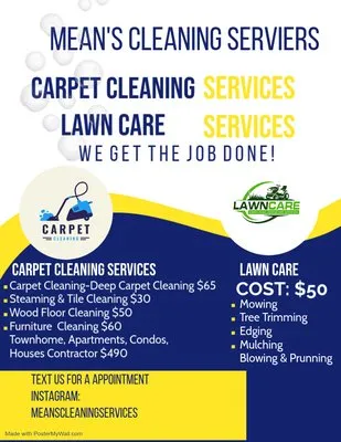 Means Cleaning Services Logo