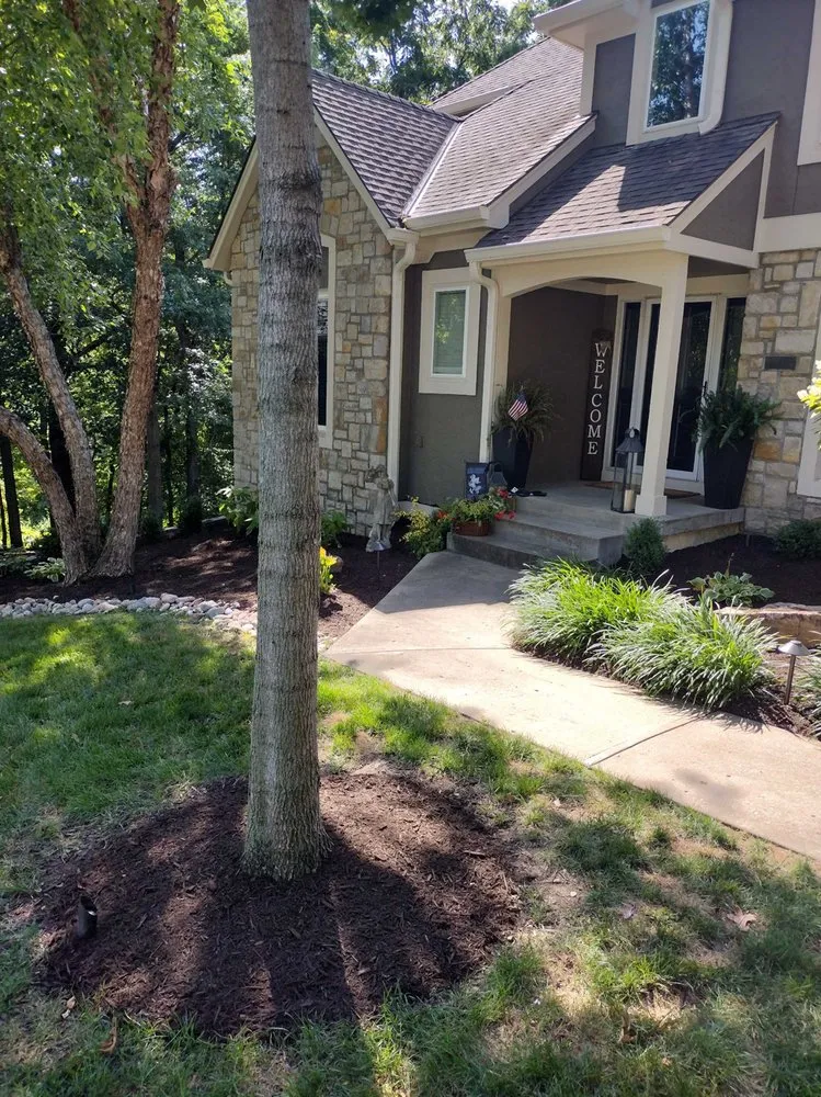Expert yard maintenance with custom design in Merriam, KS by Mears Lawn & Landscape