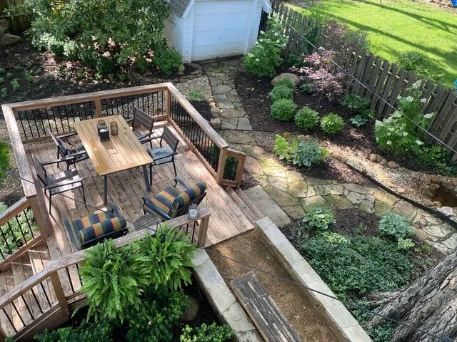 Expert yard cleanup service for residential properties in Merriam, KS by Mears Lawn & Landscape