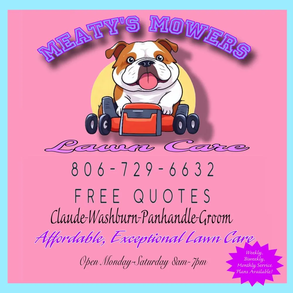 Expert lawn mowing service experts serving Claude, TX - Meaty’s Mowers Lawn Care