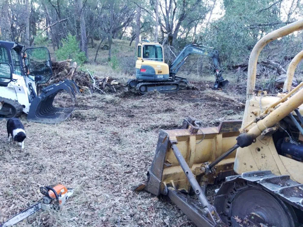 Professional landscape installation with custom design in Ahwahnee, CA by Mecchi Mountain Moving