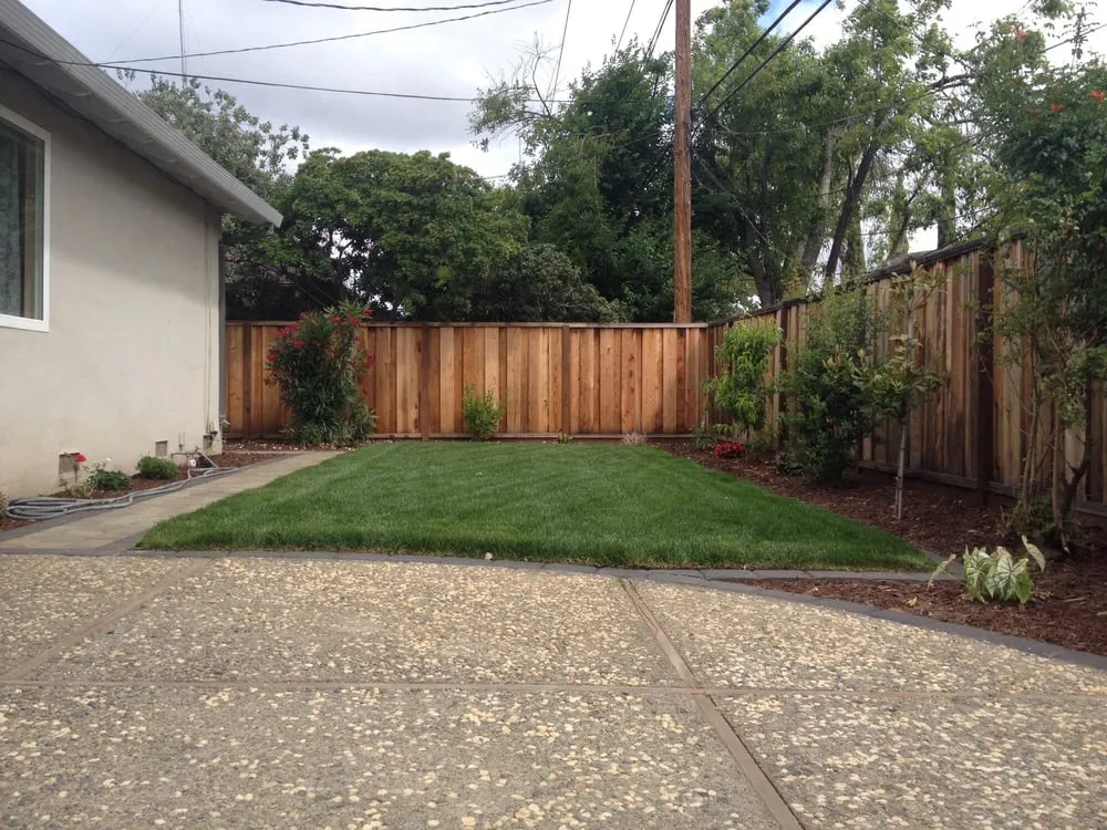 Custom lawn mowing service for residential properties in San Jose, CA by Medina Landscaping and Gardening Service
