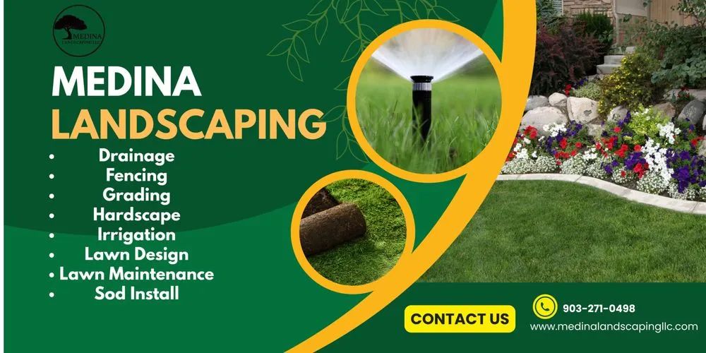 Top-rated residential landscaping for residential properties across McKinney, TX - Medina Landscaping