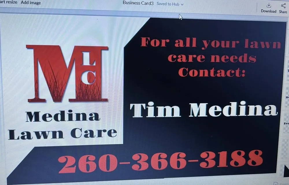 Local lawn mowing service in Markle, IN - Medina Lawn Care