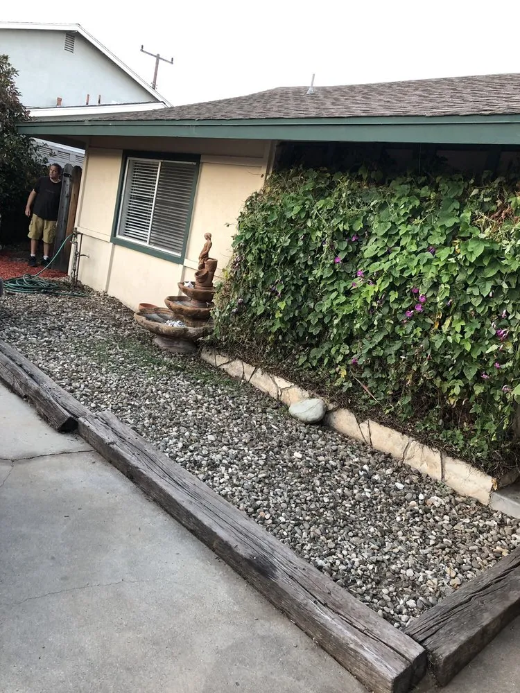 Local garden landscaping with custom design across Santa Barbara, CA - Medina Yard Care & Hauling