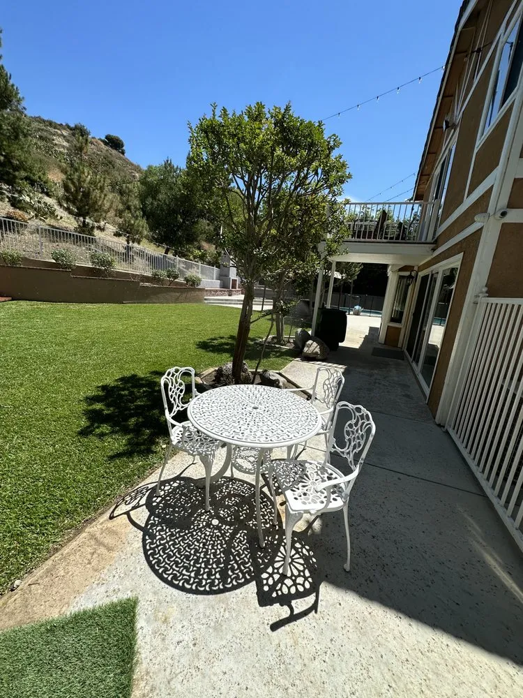 Professional yard maintenance with custom design in Pomona, CA by Medina's Gardening