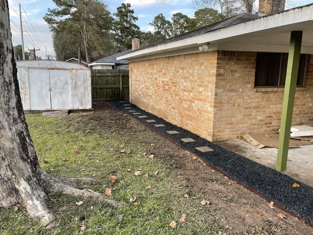 Expert garden landscaping for residential properties in Magnolia, TX by Medinas Landscape Irrigation