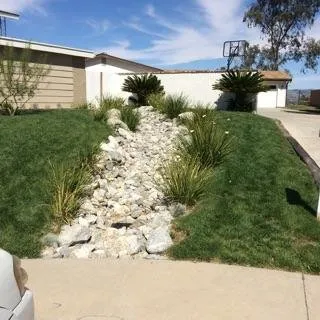 Professional landscape installation in Newhall, CA by Medina's Landscaping