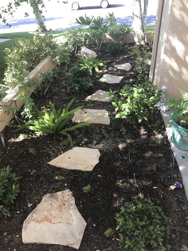 Professional landscape design for beautiful yards in Newhall, CA by Medina's Landscaping