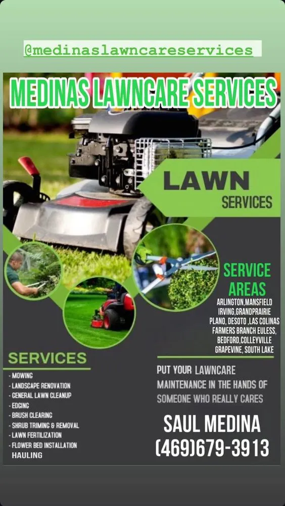 Custom residential landscaping near you across Irving, TX - Medina’s Lawncare Services & Junk Removal