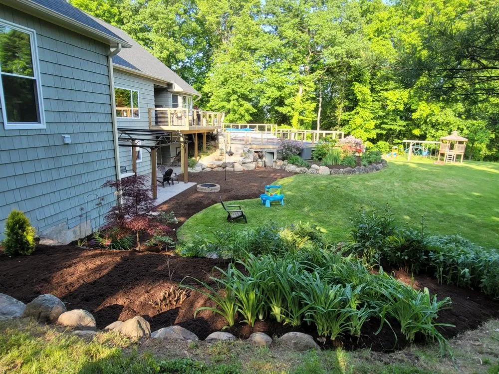 Custom outdoor landscaping in Rochester, NY by MediScape