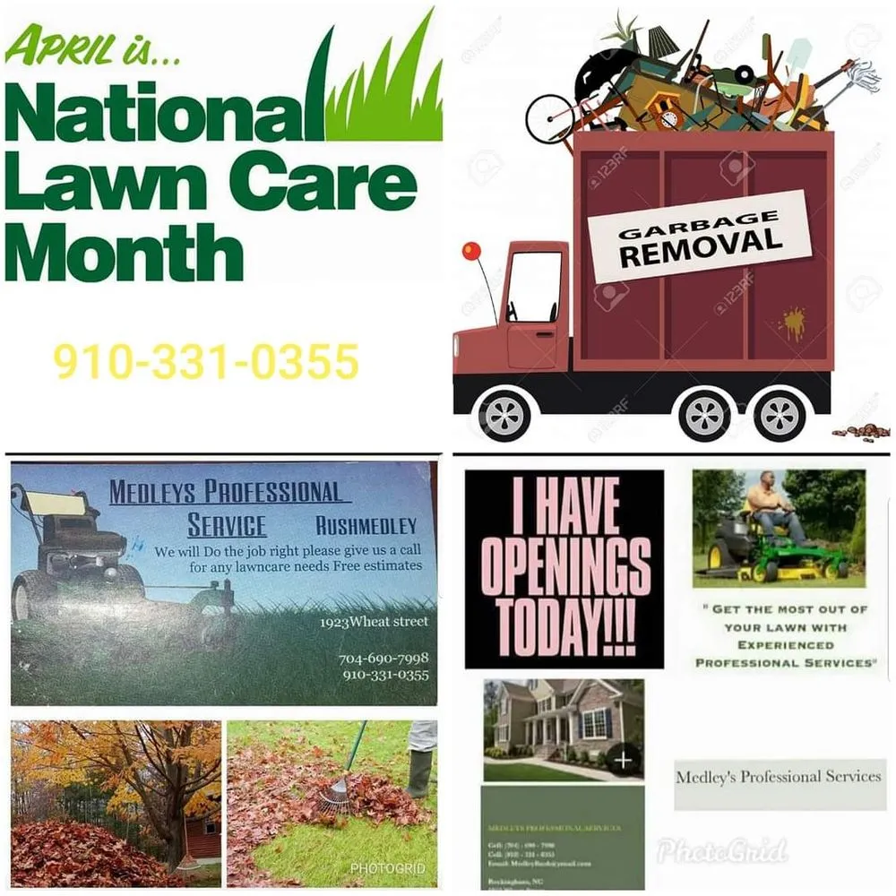 Local yard maintenance with custom design across Hamlet, NC - Medleys Professionally Service