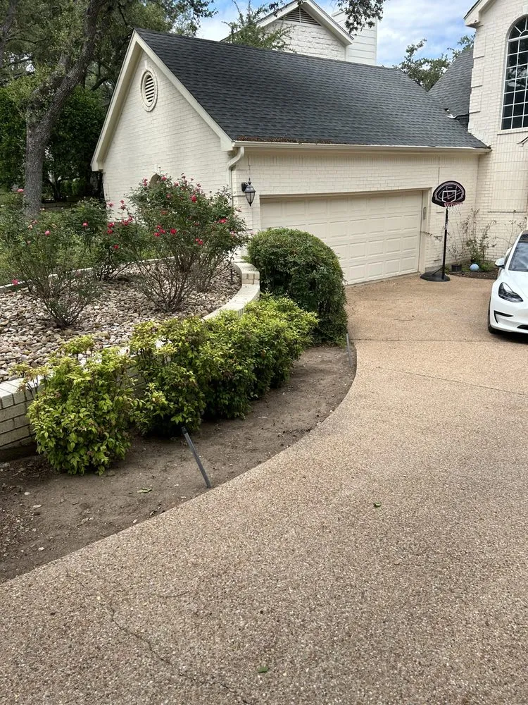 Local landscape installation for homes in Lockhart, TX by Medrano’s Services