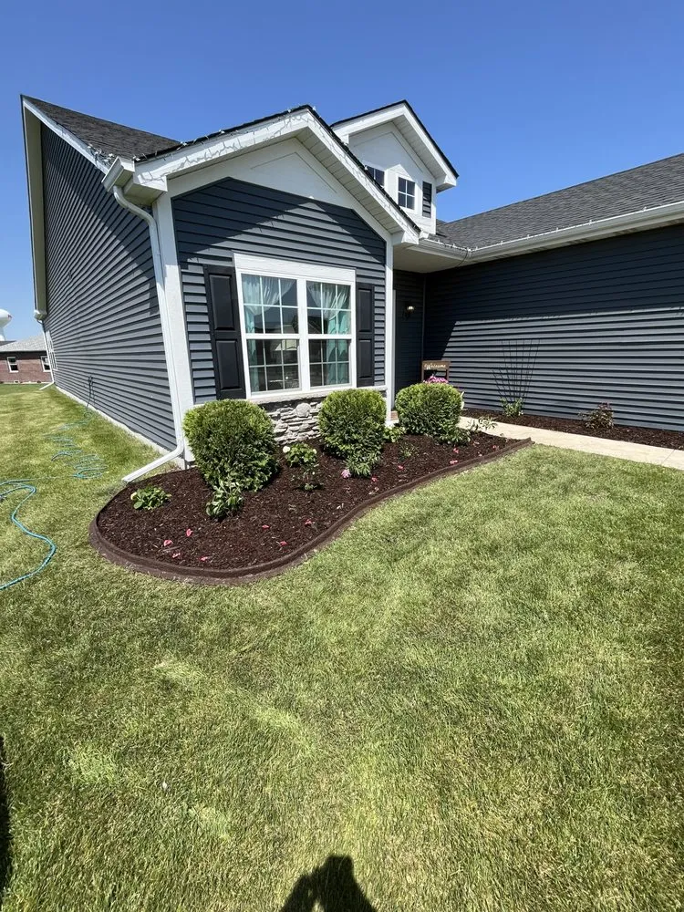 Local yard cleanup service with custom design across Chesterton, IN - Meeks Mowing & More
