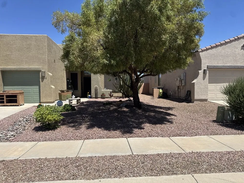 Custom yard maintenance in Tucson, AZ by Mega Landscaping