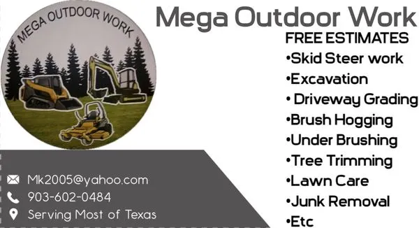 Mega Outdoor Work Logo