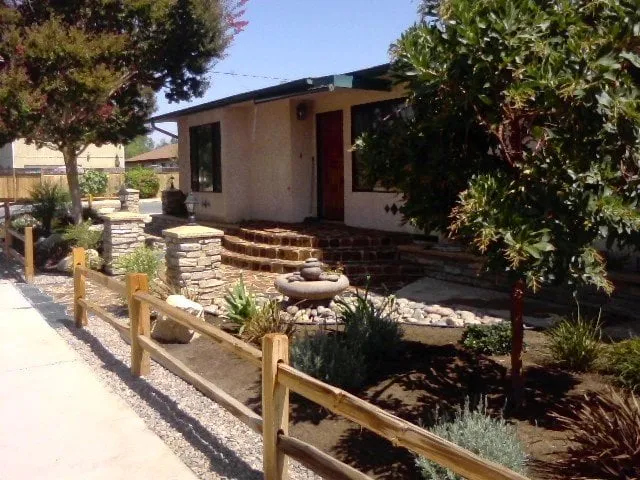 Professional garden landscaping with custom design in El Cajon, CA by Meier's Yard Polishing and Landscape
