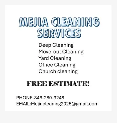 Mejia cleaning service Logo