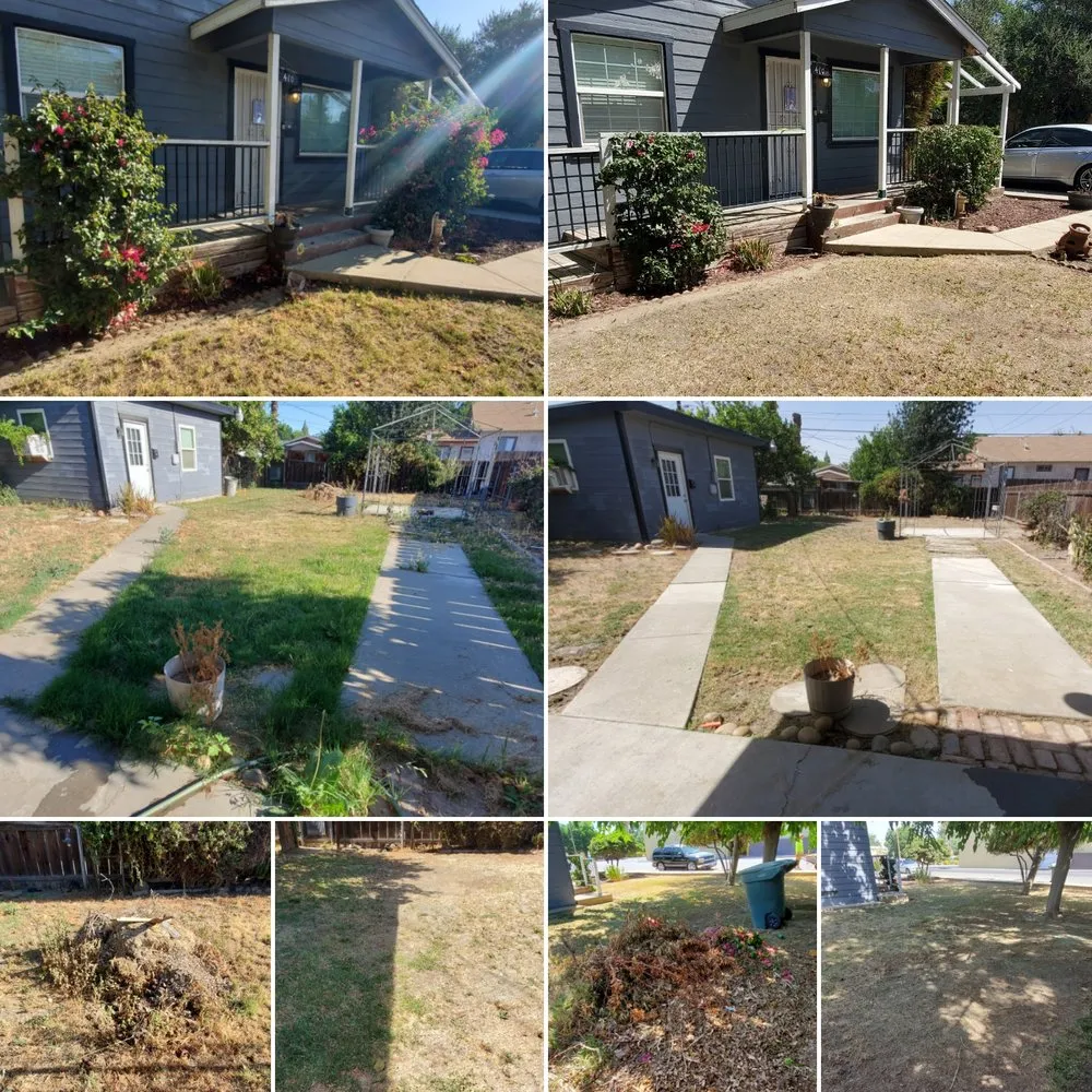 Expert lawn mowing service for homes in Lemoore, CA by Melena's Complete Landscape