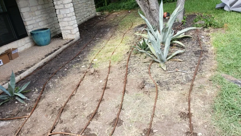 Professional landscape design in Hutto, TX by Melendez Services