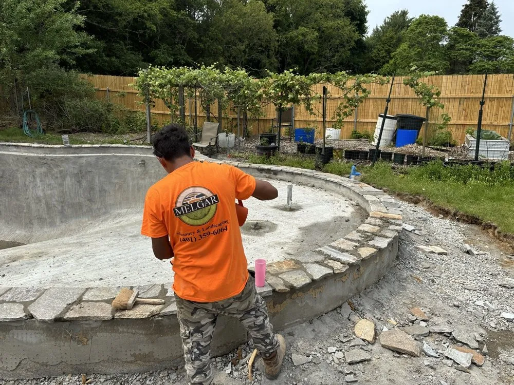 Local landscaping services for residential properties across Central Falls, RI - Melgar Masonry & Landscaping
