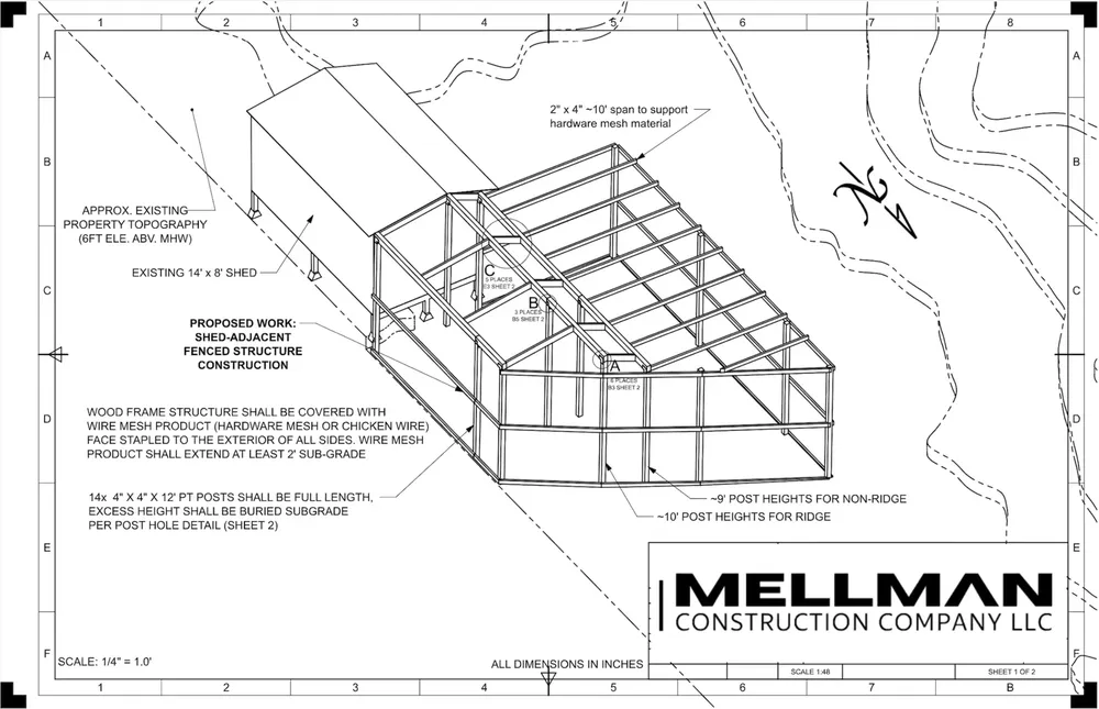 Professional yard cleanup service for residential properties in Lake Shore, MD by Mellman Construction