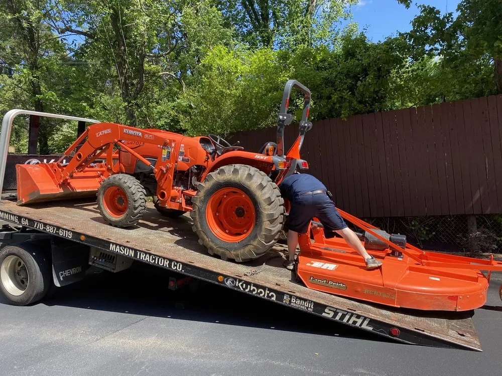 Professional landscape installation for residential properties in Cumming, GA by Melo Group Service