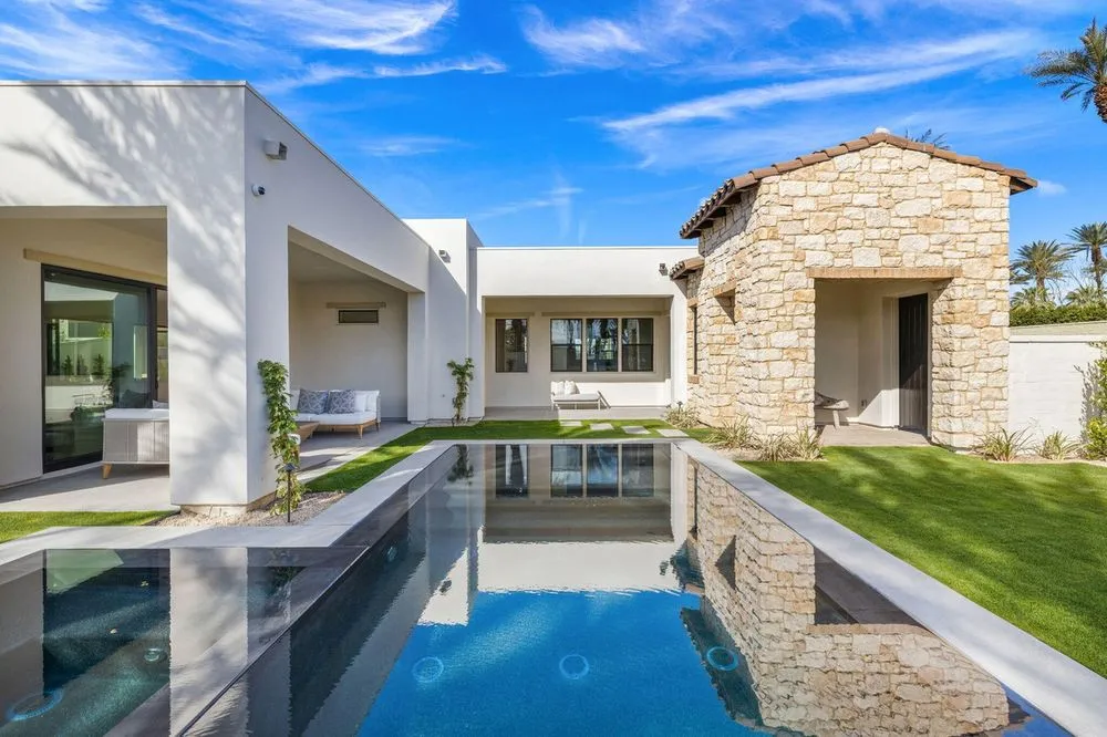 Professional landscaping services for residential properties in Palm Desert, CA by Melos Pools and Outdoors