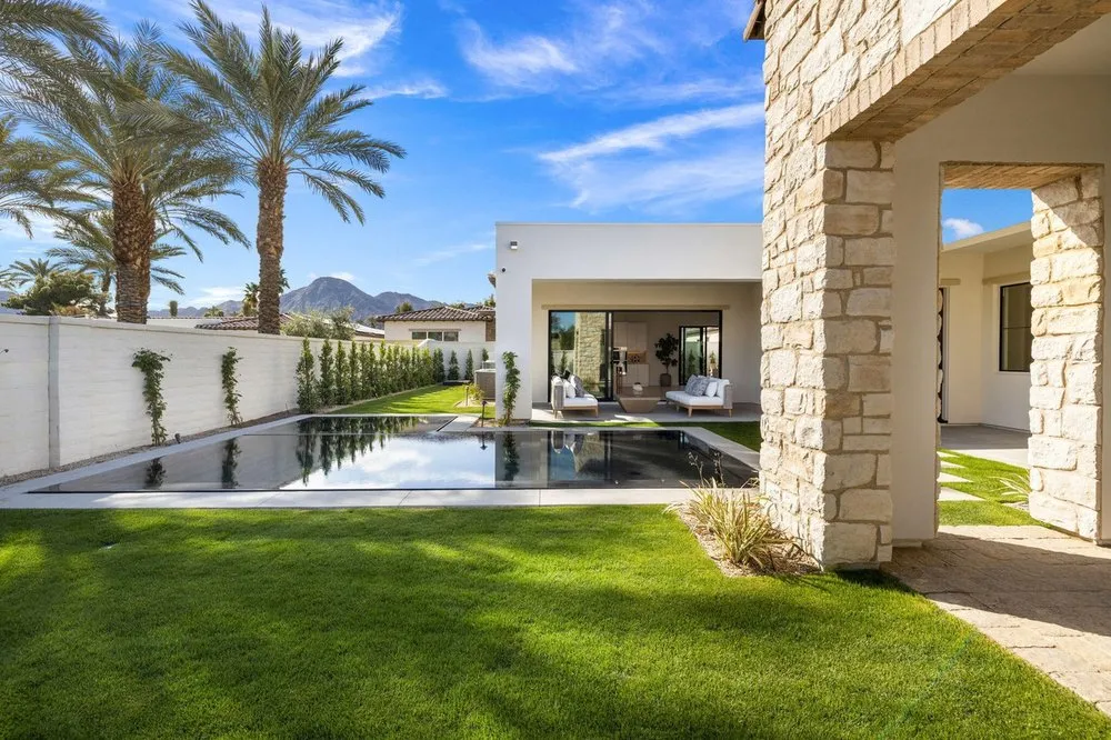 Trusted landscape installation for beautiful yards in Palm Desert, CA by Melos Pools and Outdoors