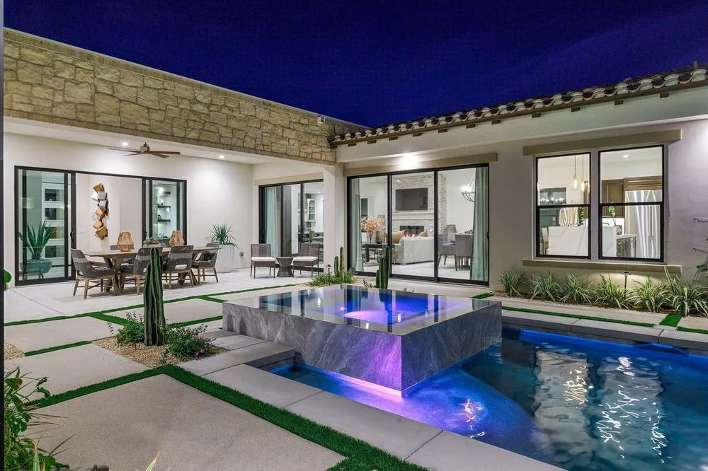 Custom yard cleanup service for outdoor upgrades in Palm Desert, CA by Melos Pools and Outdoors