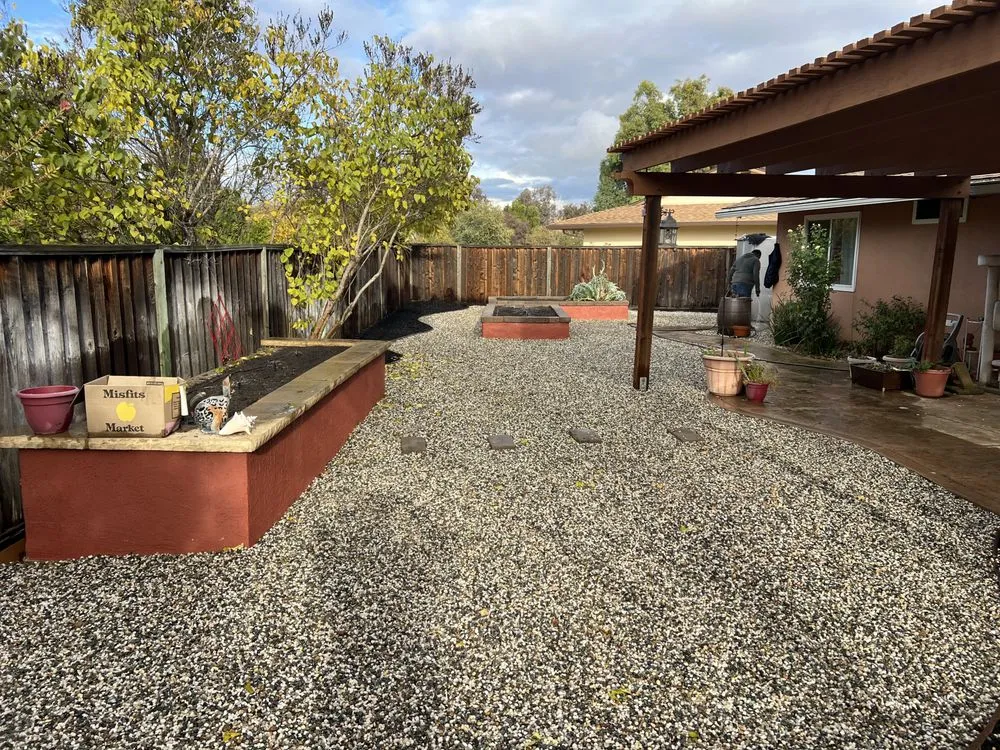 Professional outdoor landscaping in Fairfield, CA by Mels Construction