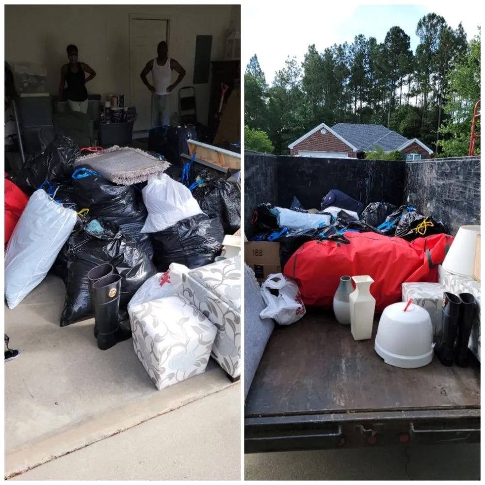 Custom landscape installation in Wagener, SC by Mels Junk Removal