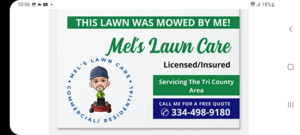 Trusted lawn mowing service experts serving Montgomery, AL - Mel's Lawn Care