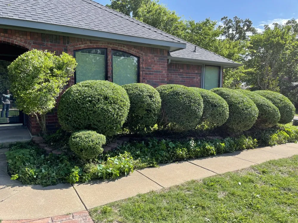 Top-rated yard maintenance with custom design in Fort Worth, TX by Mel's Lawn Care Service