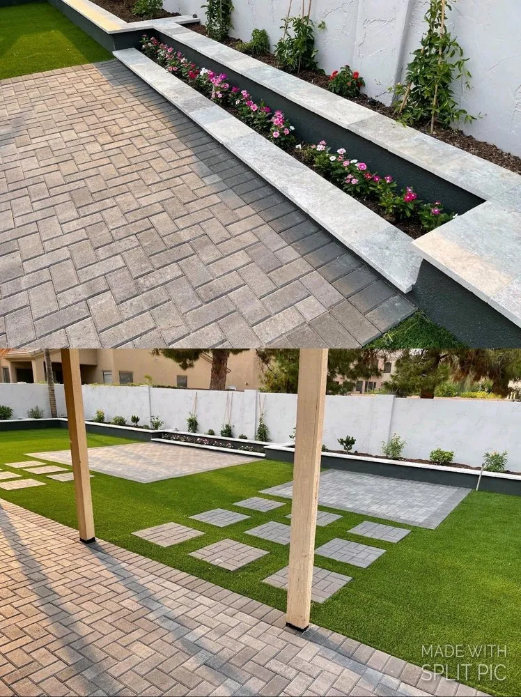 Professional lawn mowing service in Chandler, AZ by Melvin's Landscaping