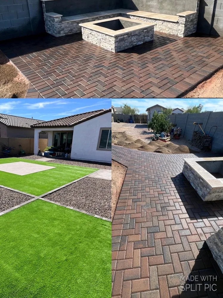 Custom landscaping services for beautiful yards in Chandler, AZ by Melvin's Landscaping