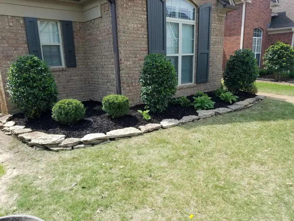 Affordable landscape installation in Memphis, TN by Memphis Leaf Removal