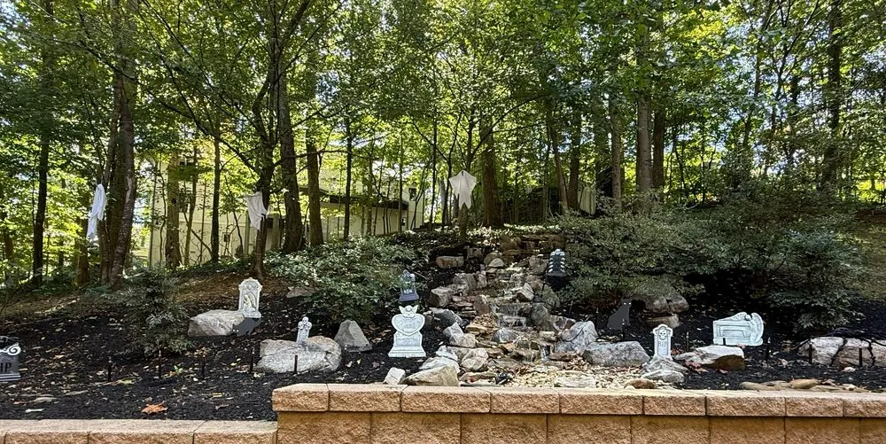 Reliable garden landscaping for residential properties in Marietta, GA by Men In Mulch