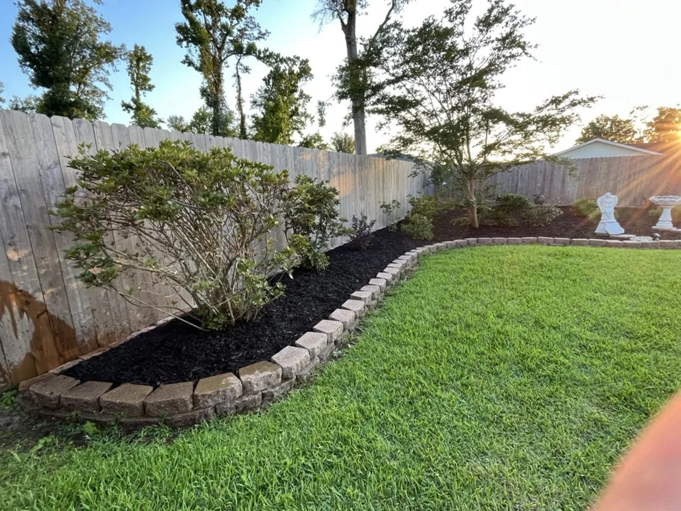 Affordable residential landscaping in Sulphur, LA by Menard Landscaping Services