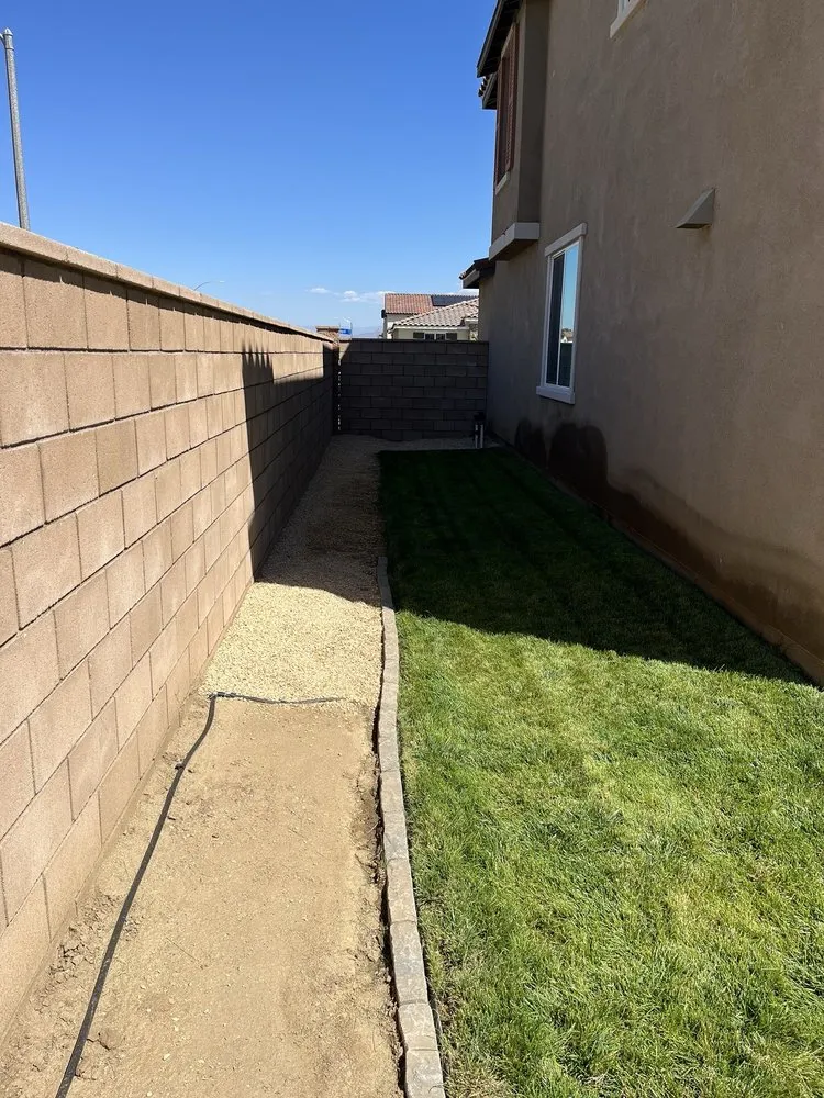 Expert landscape installation with custom design in Rialto, CA by Mena’s Full Landscaping