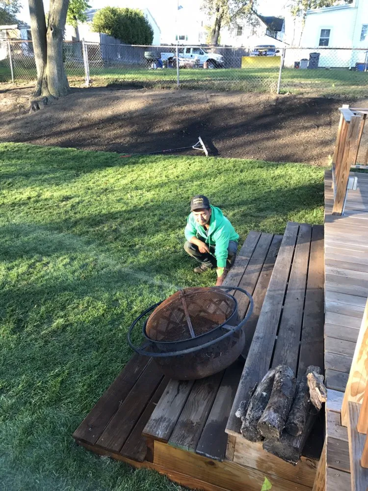 Custom yard cleanup service in Lynn, MA by Mendez Irrigation