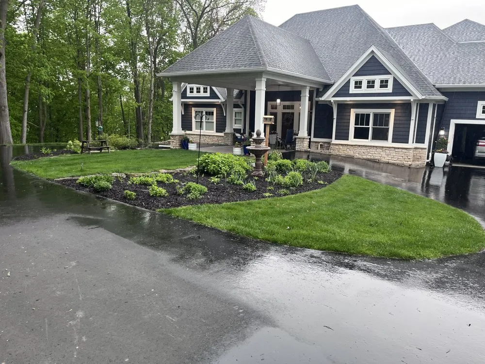 Custom landscape design in Belmont, MI - Mendez Landscape