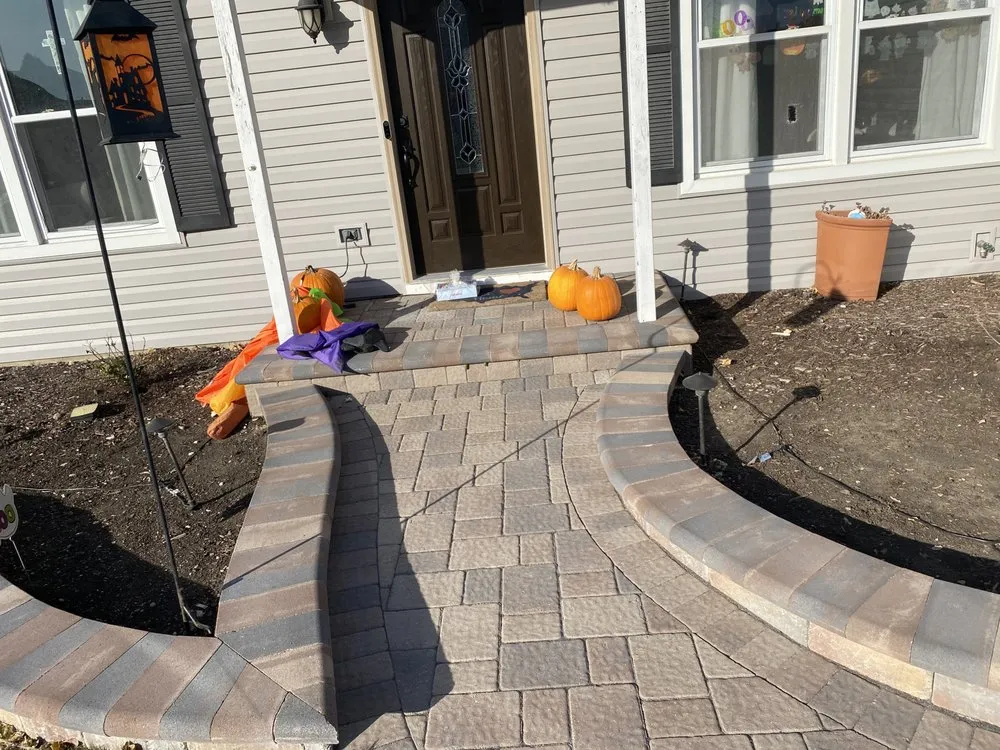 Expert lawn mowing service in Woodstock, IL by Mendez Landscaping & Brick Pavers