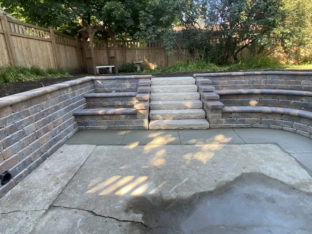 Reliable yard cleanup service for residential properties in Woodstock, IL by Mendez Landscaping & Brick Pavers