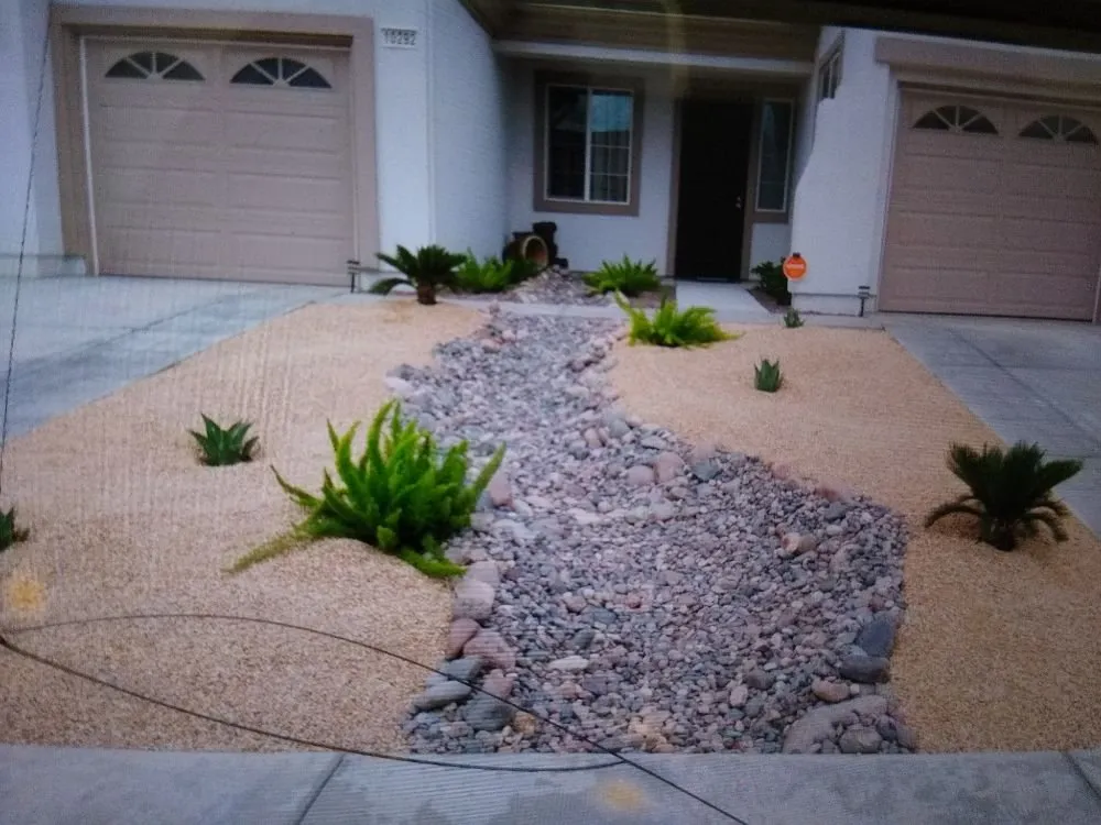 Custom landscape design for residential properties across Hesperia, CA - Mendez landscaping