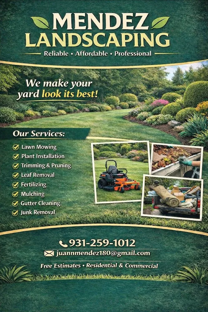 Local landscaping services for outdoor upgrades across McMinnville, TN - Mendez Landscaping