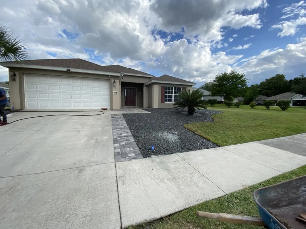 Affordable landscaping services for residential properties in Summerfield, FL by Mendez Quality Pavers & Landscaping