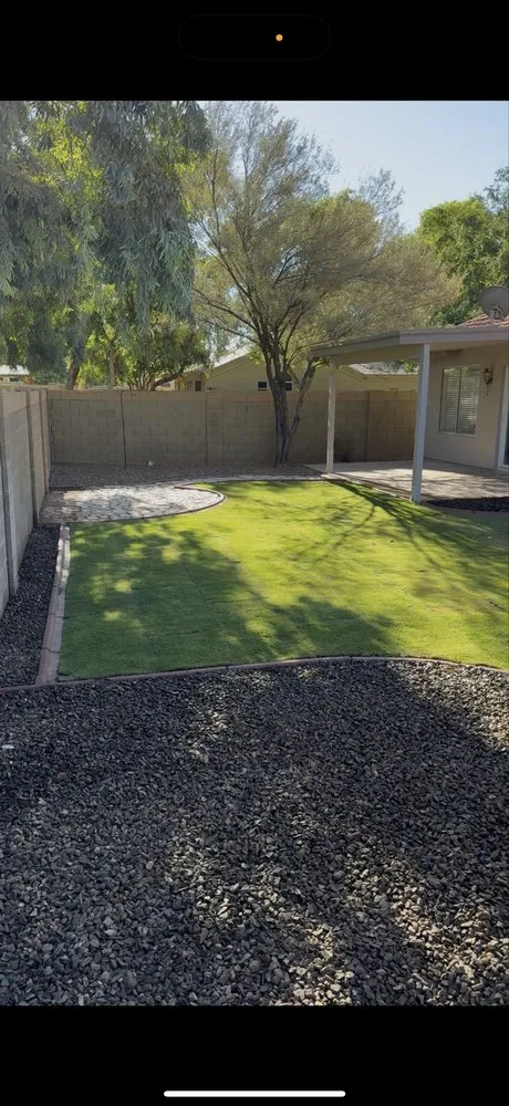 Expert residential landscaping in Mesa, AZ by Mendez Yard Cleaner And Landscaping