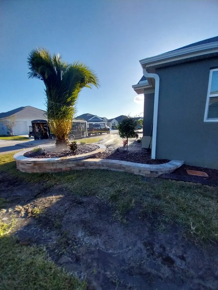 Reliable landscape installation in Wildwood, FL by Mendoza Cleaning Landscaping & More
